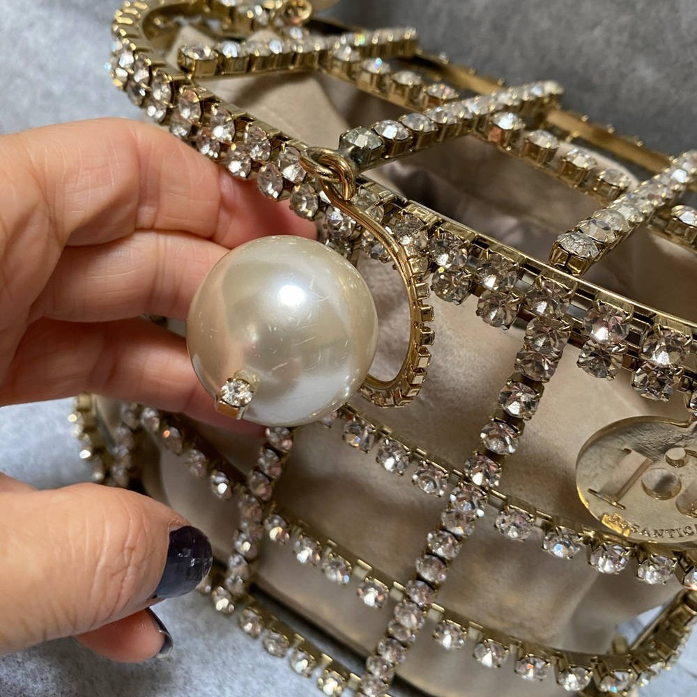 NWT ROSANTICA Crystal-Embellished bag - Picture 11 of 16